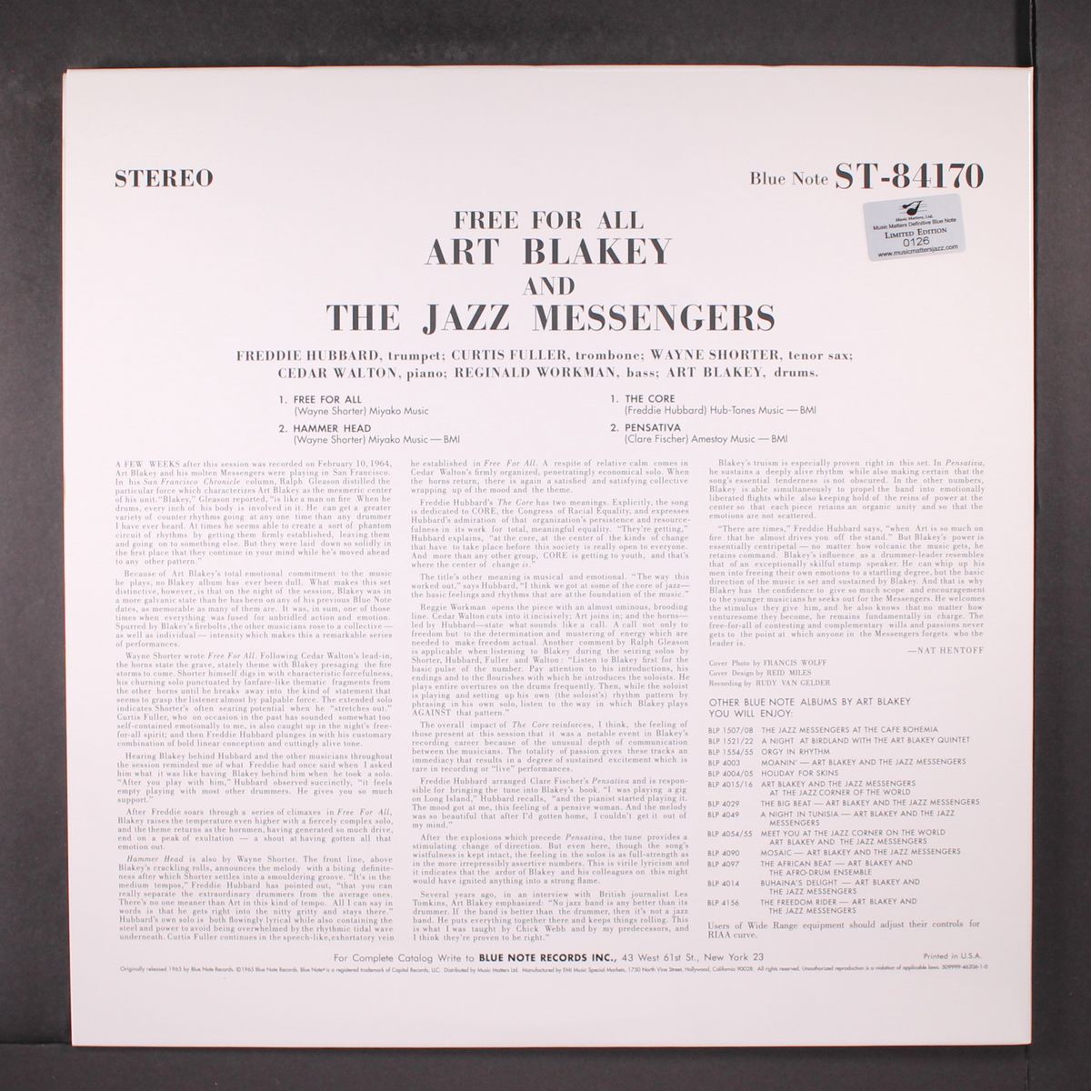 free for all by ART BLAKEY