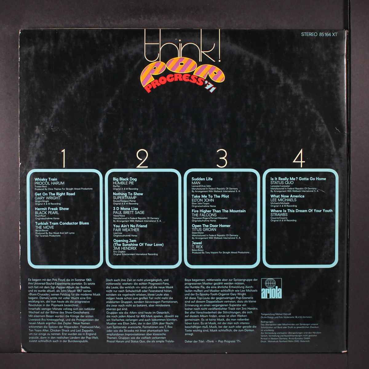 think! pop progress '71 by VARIOUS