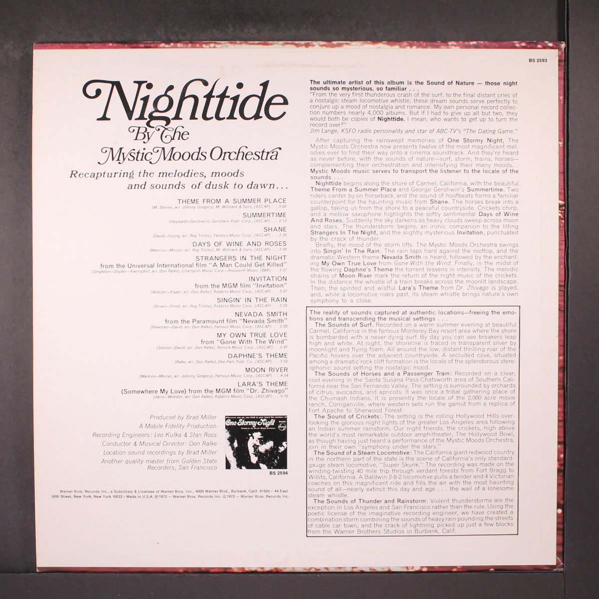 plays nighttide by MYSTIC MOODS ORCHESTRA