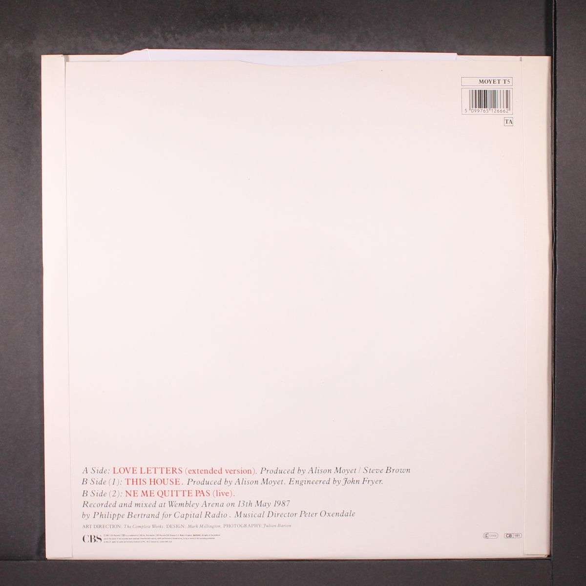 love letters by ALISON MOYET