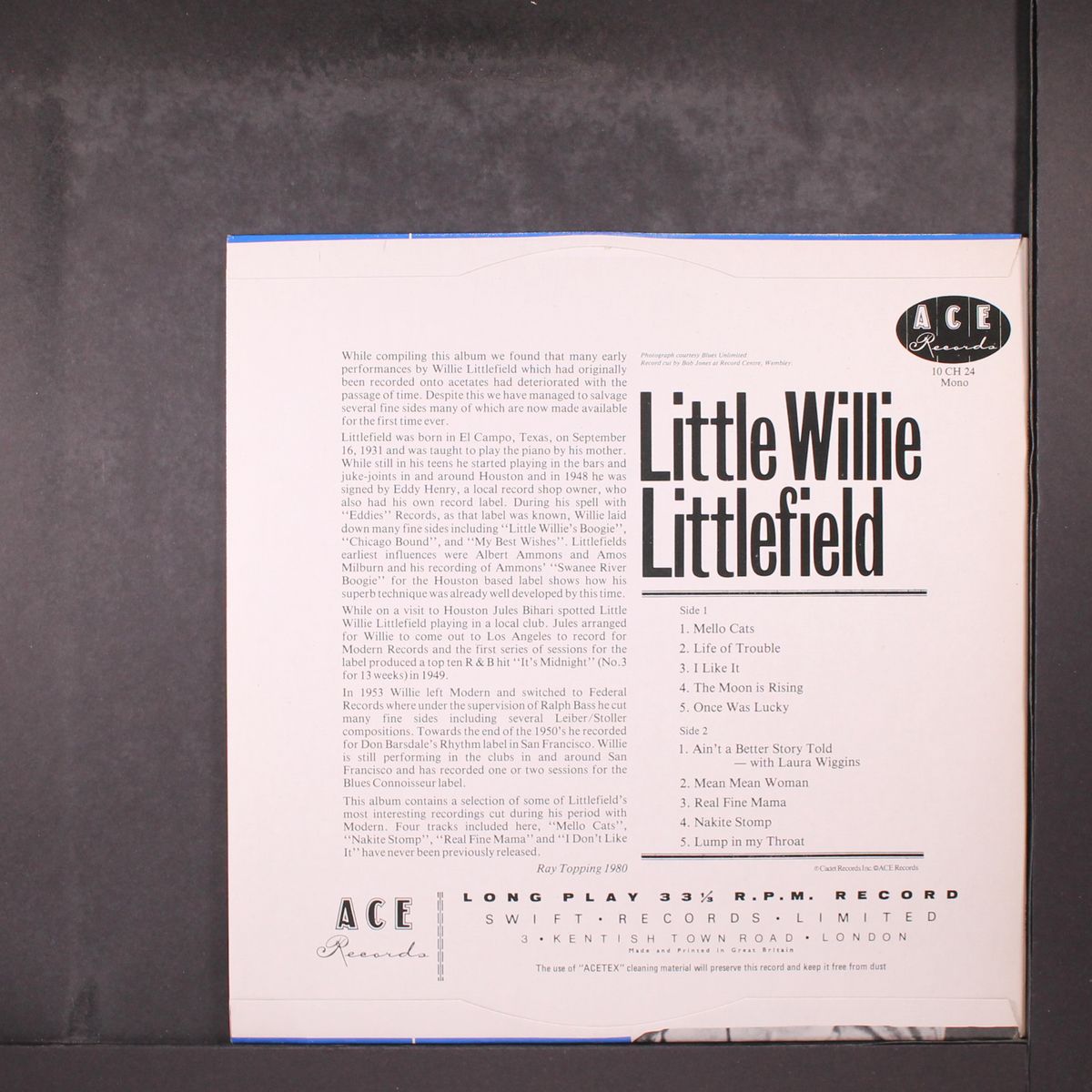 volume 1 by LITTLE WILLIE LITTLEFIELD