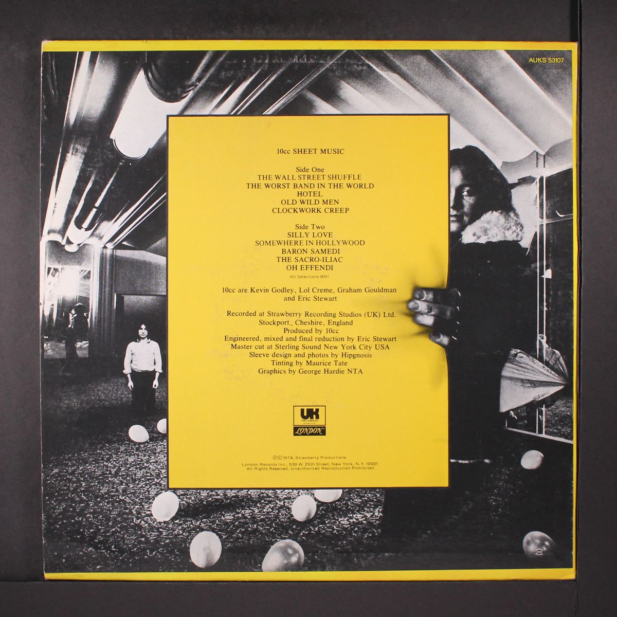 sheet music by 10 CC