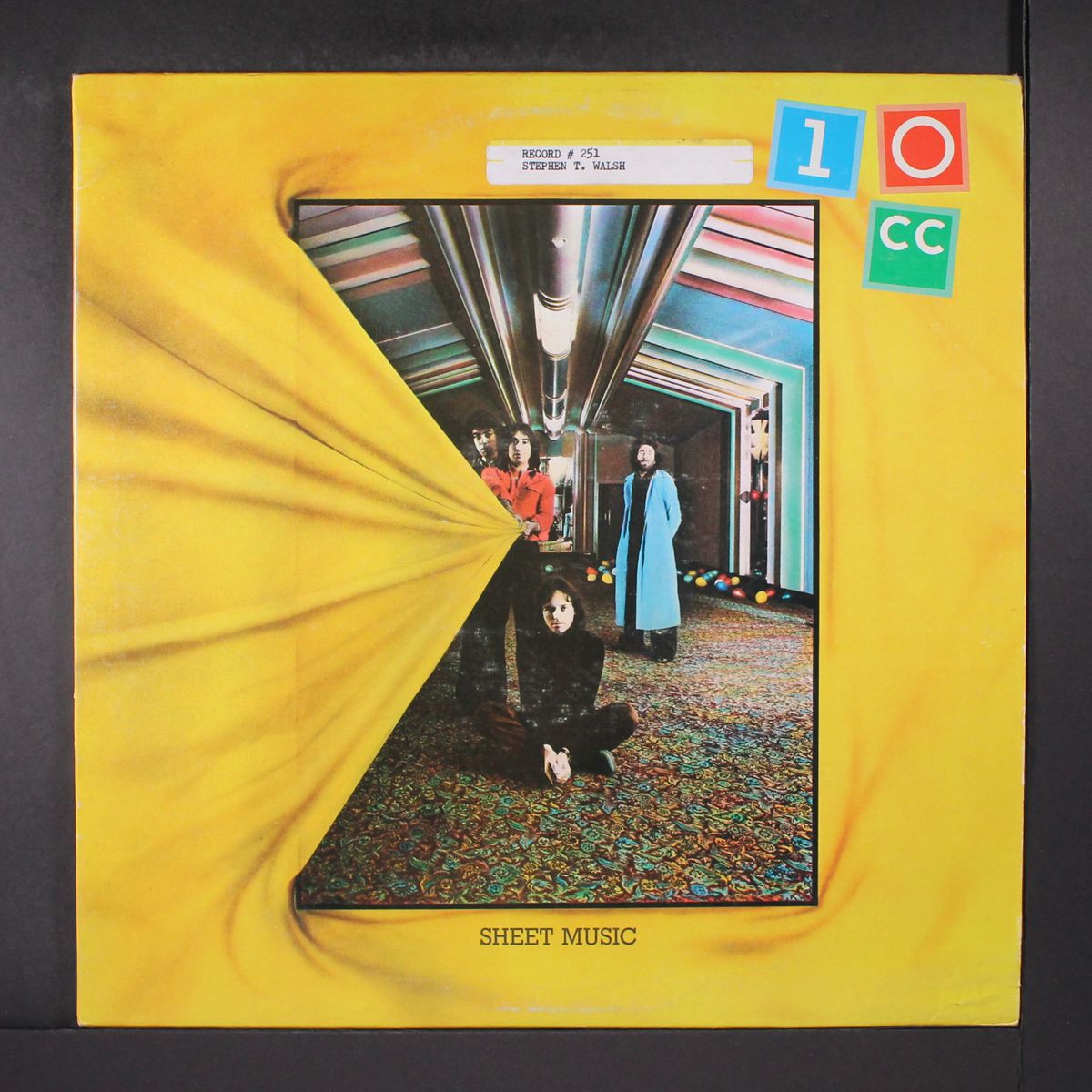 sheet music by 10 CC