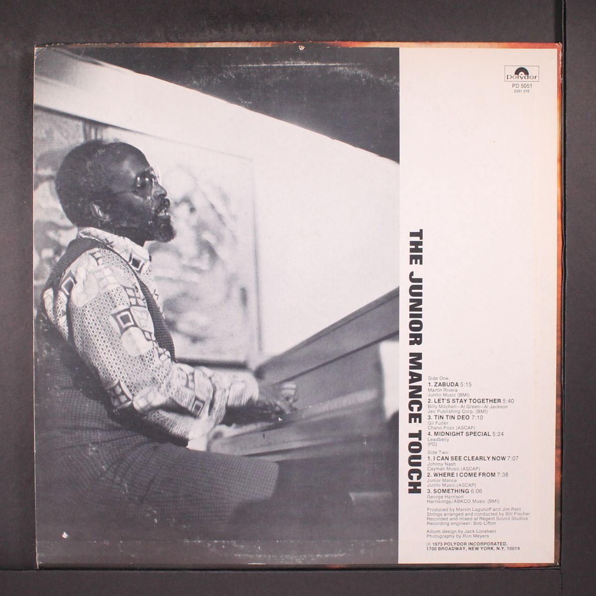 the junior mance touch by JUNIOR MANCE