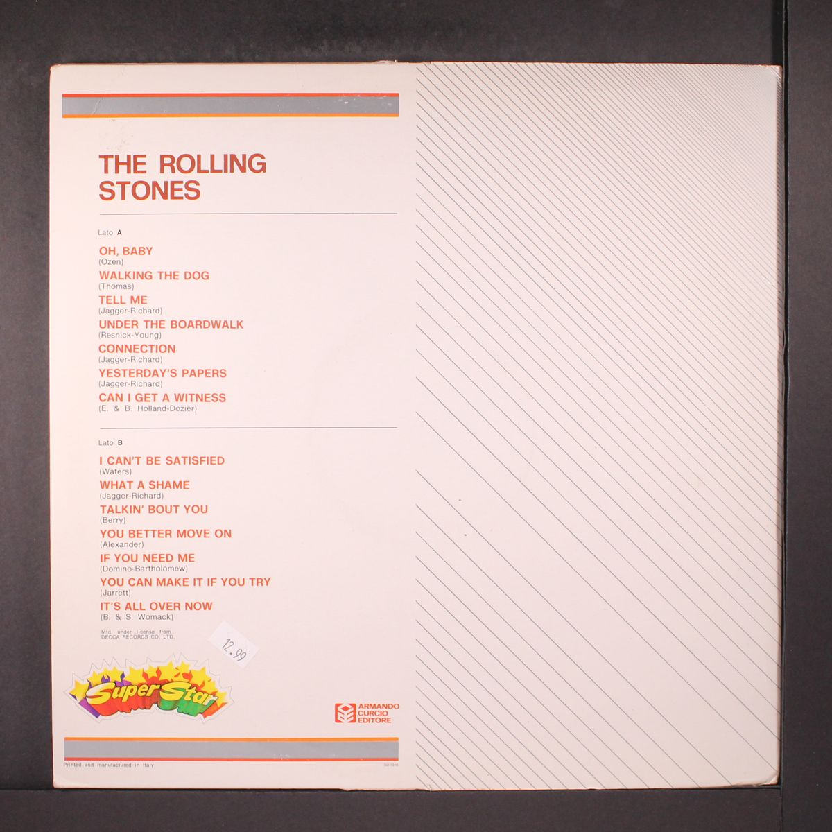 rolling stones by ROLLING STONES