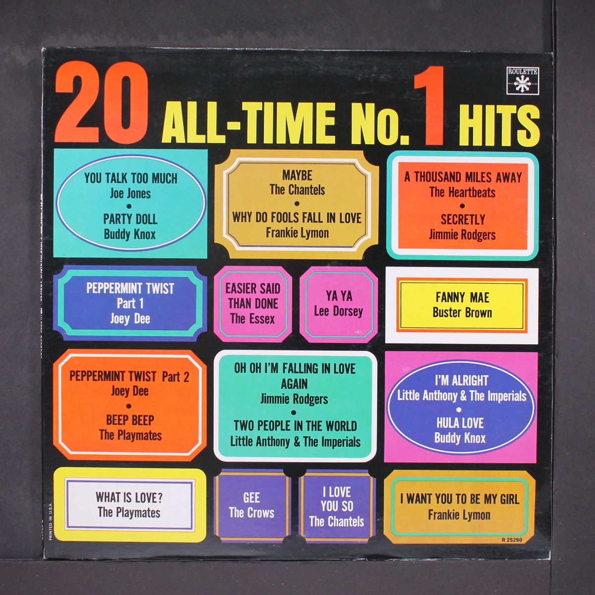 20 all-time no. 1 hits by VARIOUS