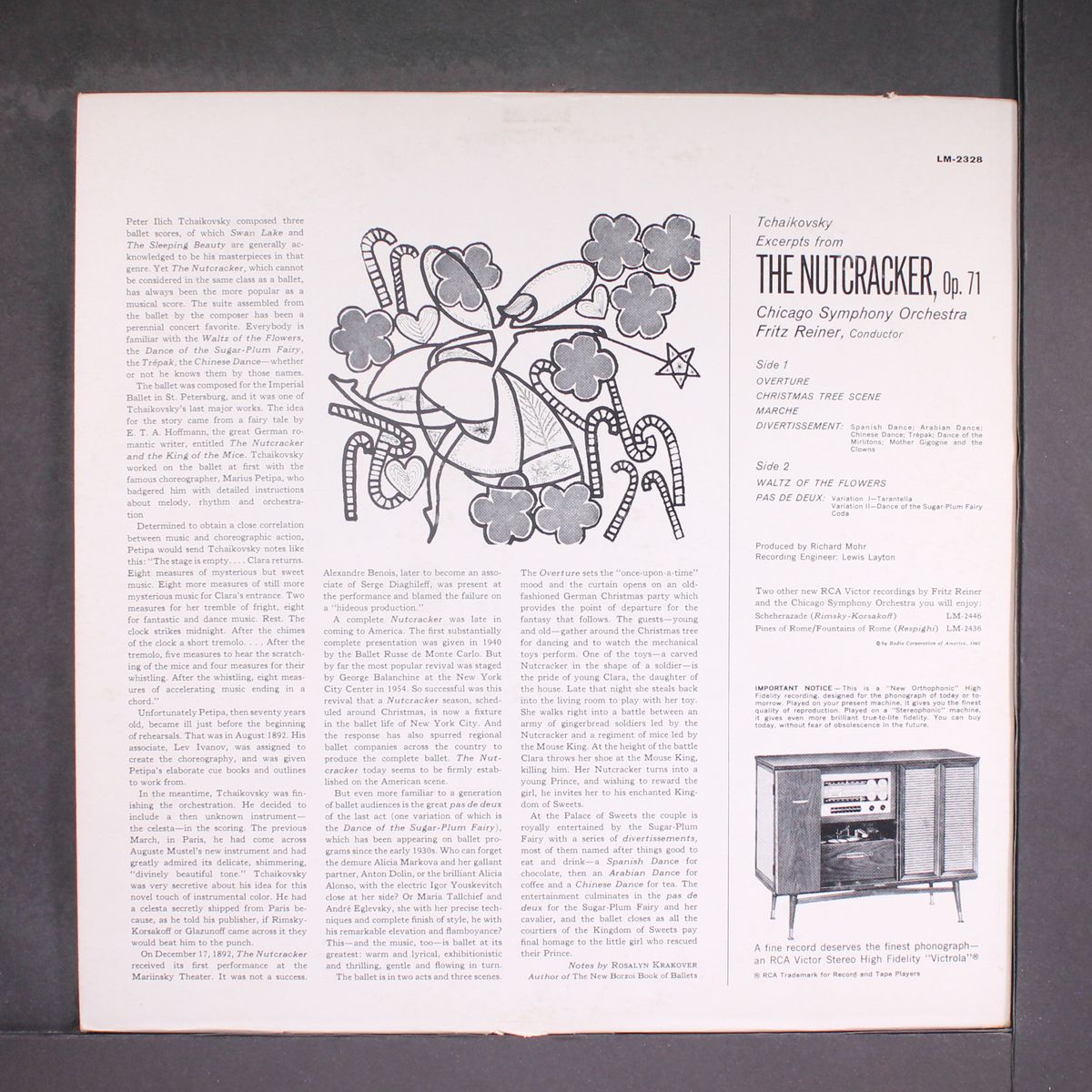 tchaikovsky: the nutcracker by FRITZ REINER