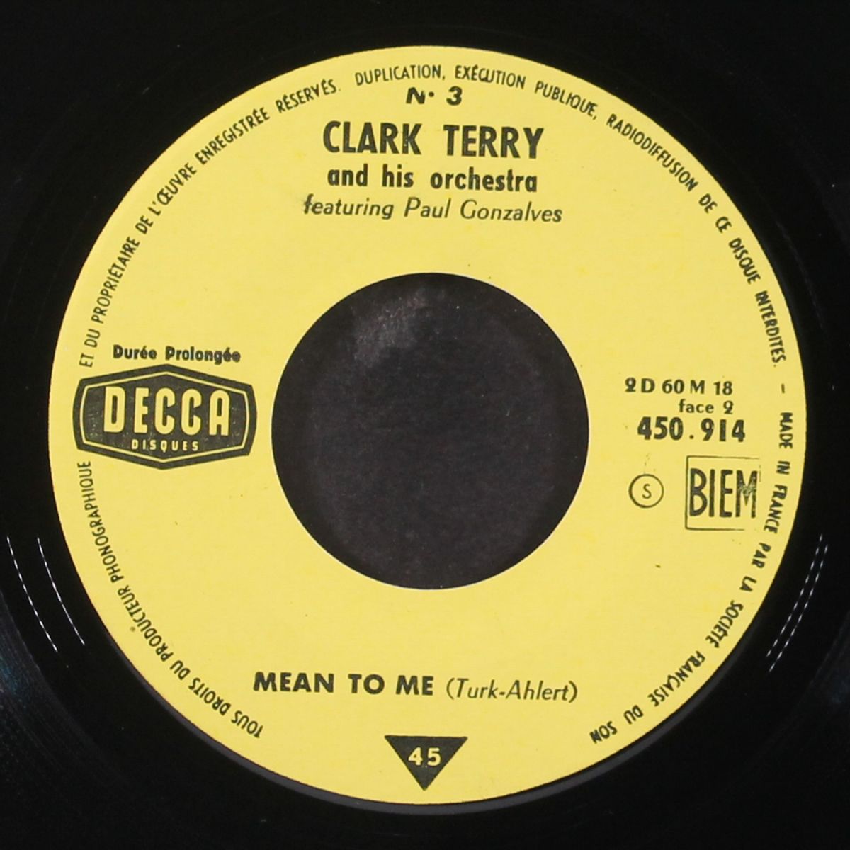 daniel's blues - mean to me by CLARK TERRY
