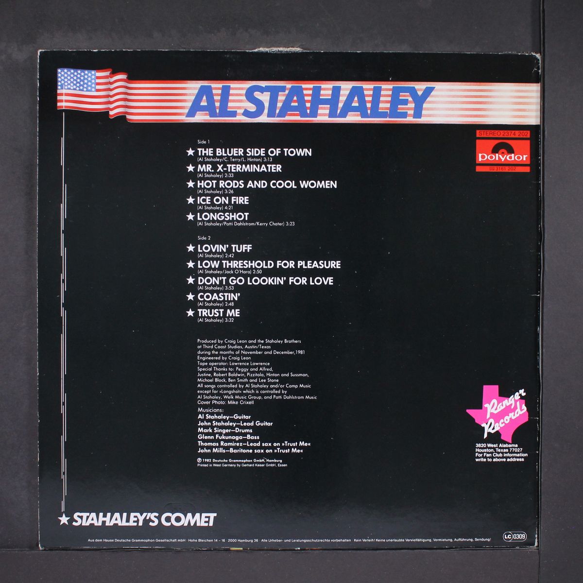 stahaley's comet by AL STAHALEY