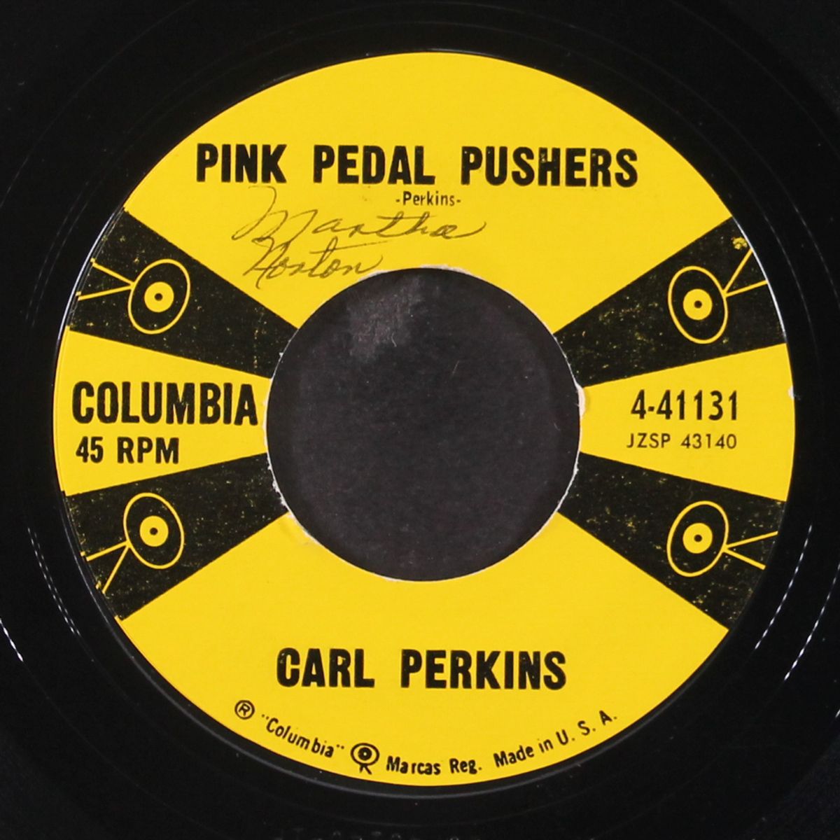 pink pedal pushers / jive after 5 by CARL PERKINS