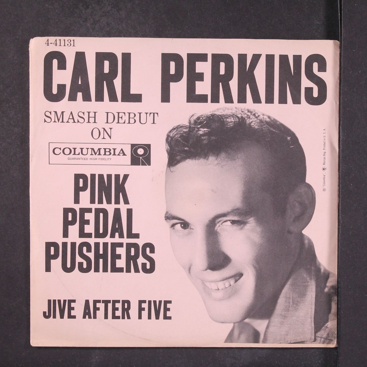 pink pedal pushers / jive after 5 by CARL PERKINS