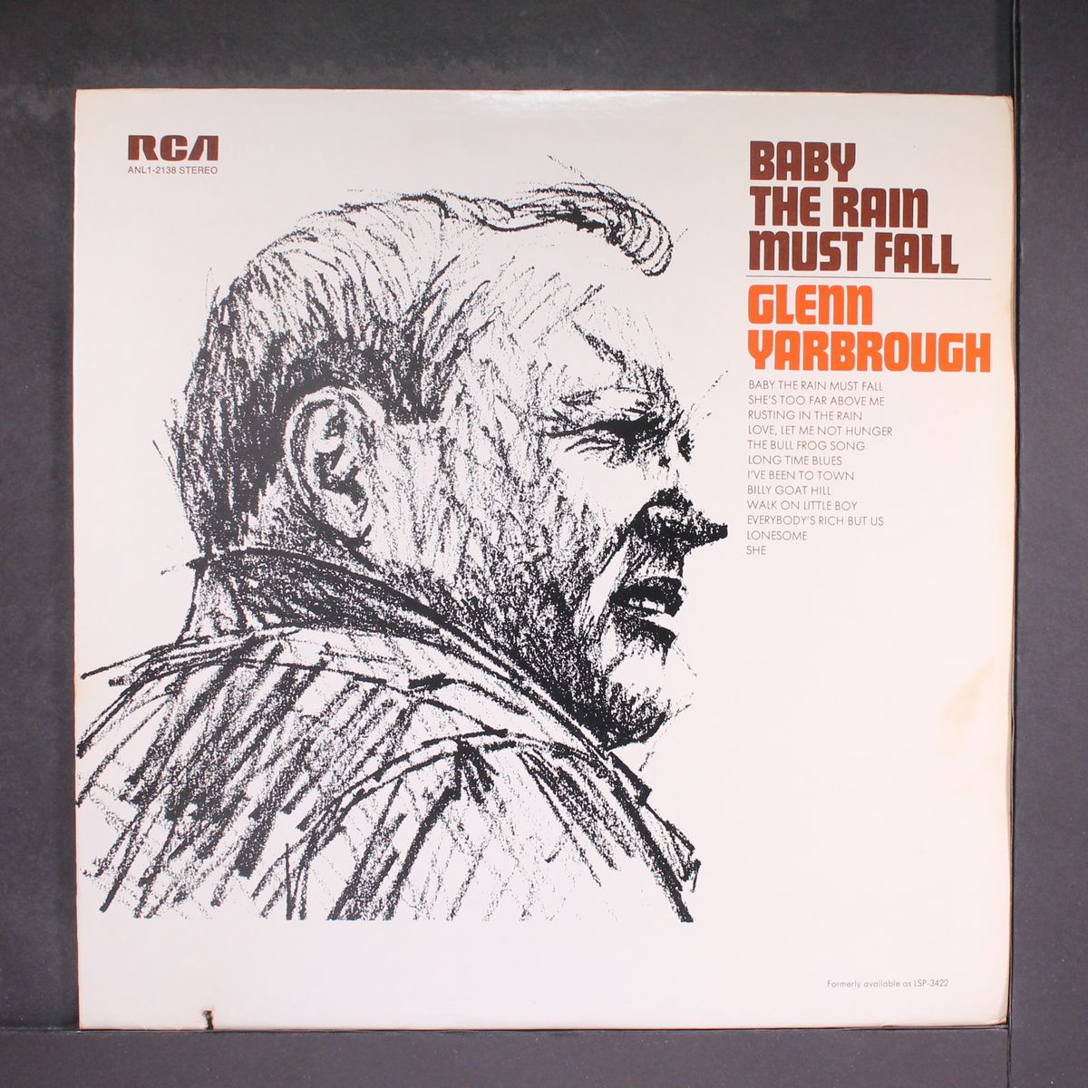 baby the rain must fall by GLENN YARBROUGH