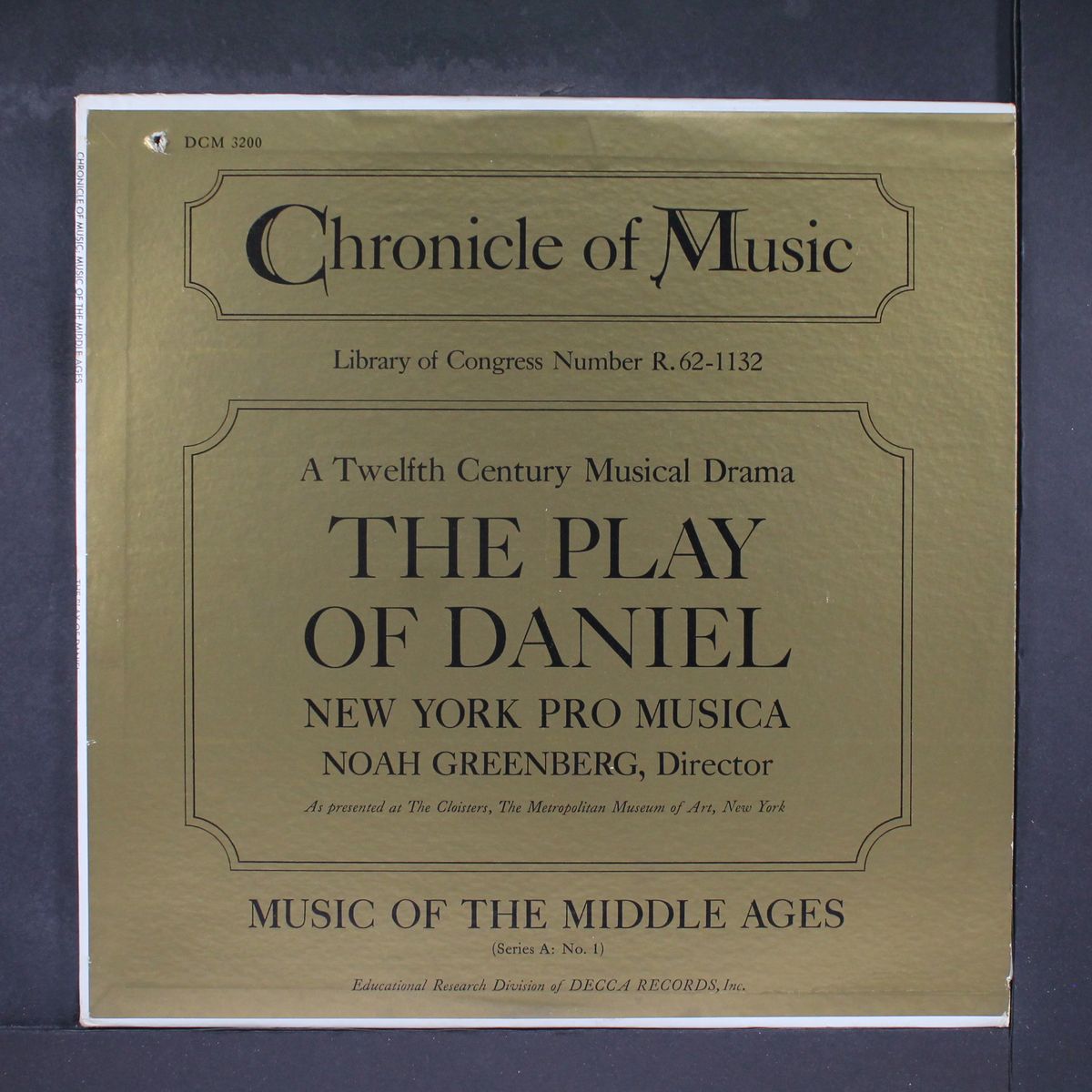 the play of daniel by NEW YORK PRO MUSICA
