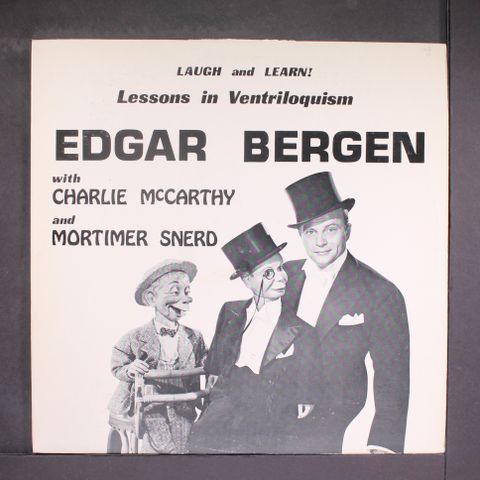 EDGAR BERGEN & CHARLIE MCCARTHY