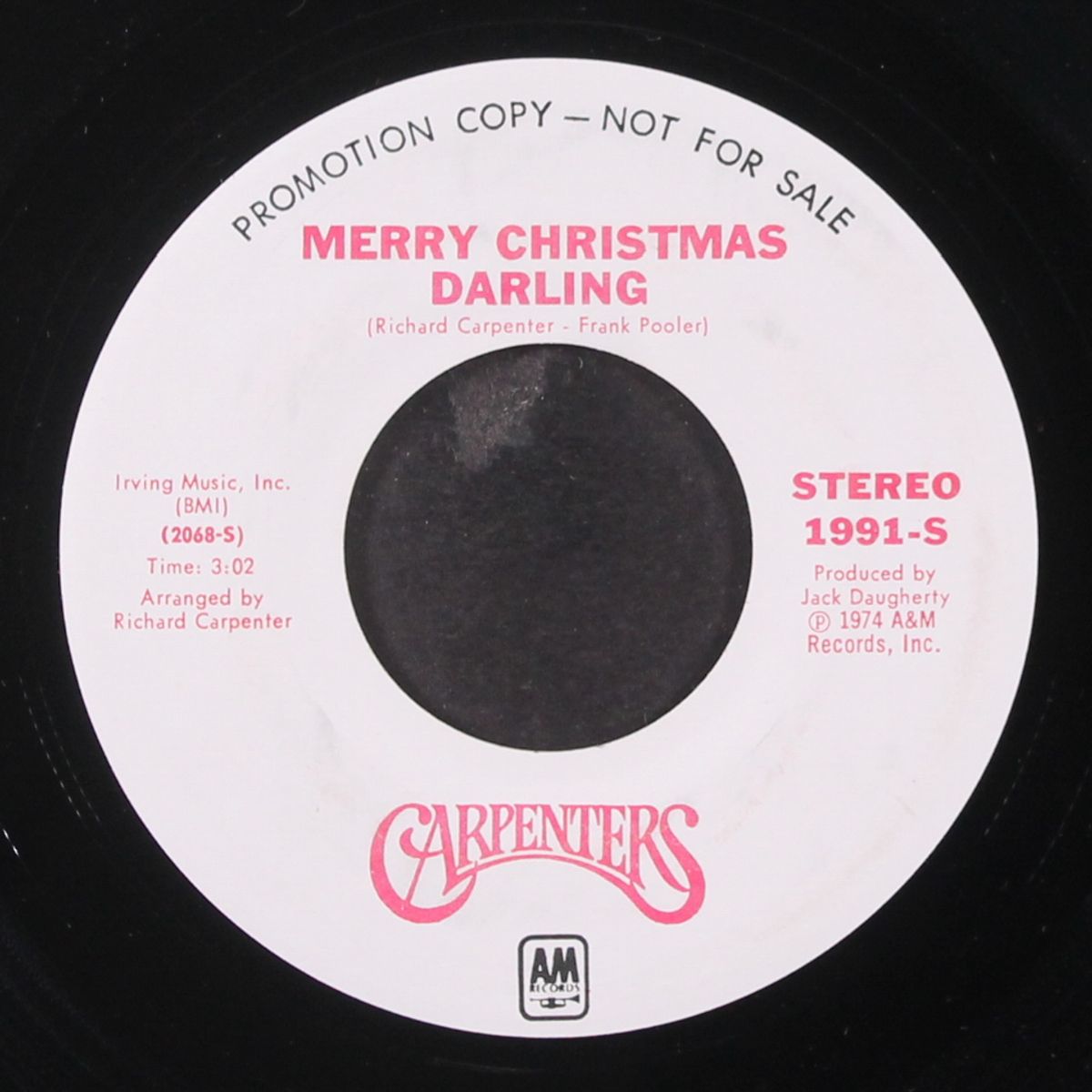 christmas song / merry christmas darling by CARPENTERS