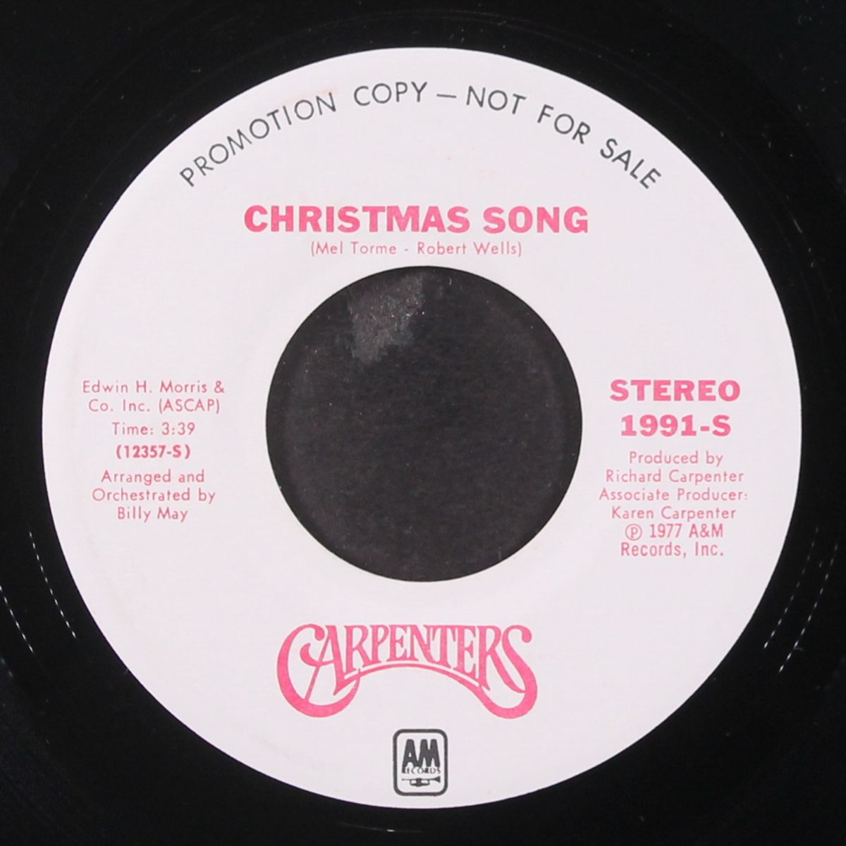 christmas song / merry christmas darling by CARPENTERS