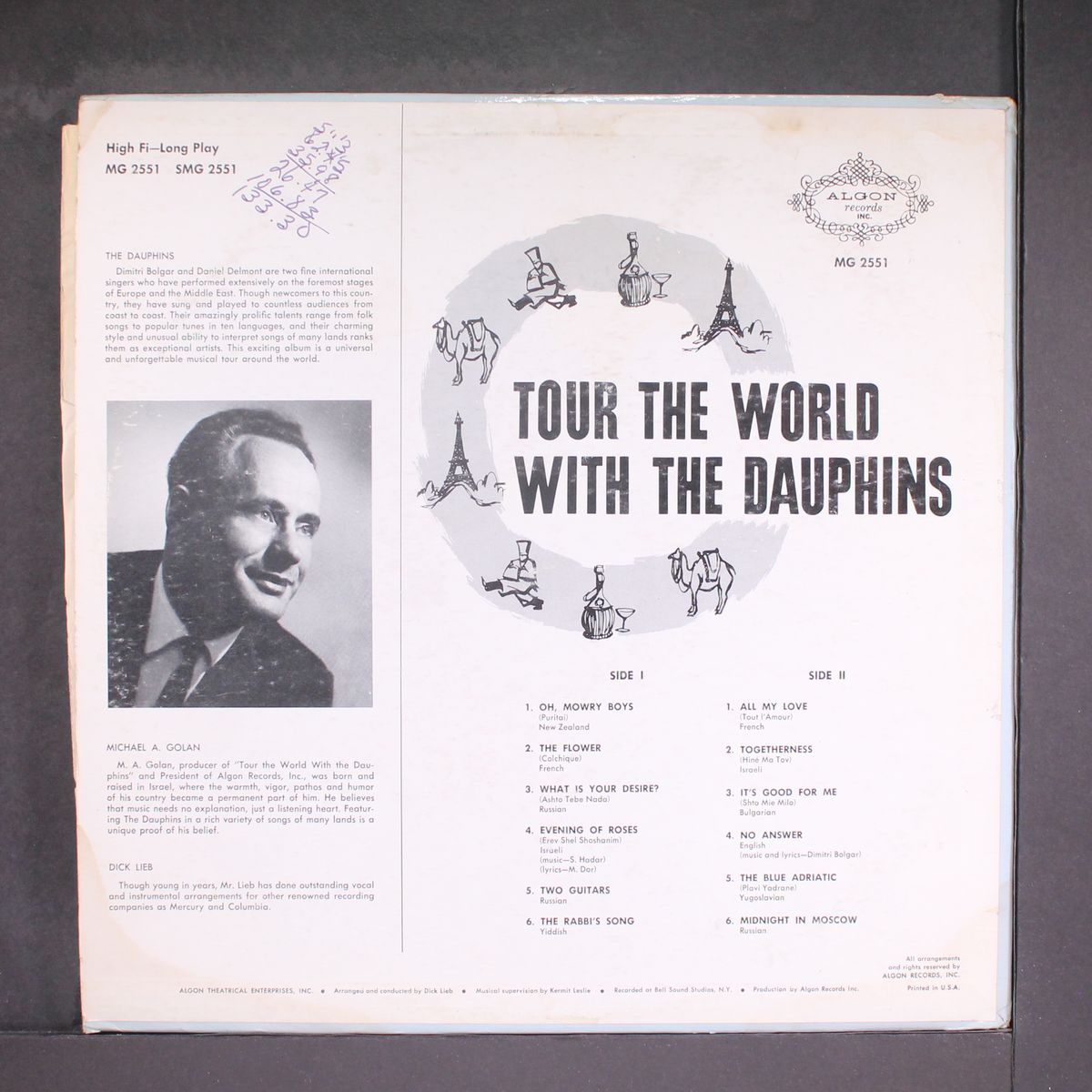 tour the world with the dauphins by DANIEL & DIMITRI