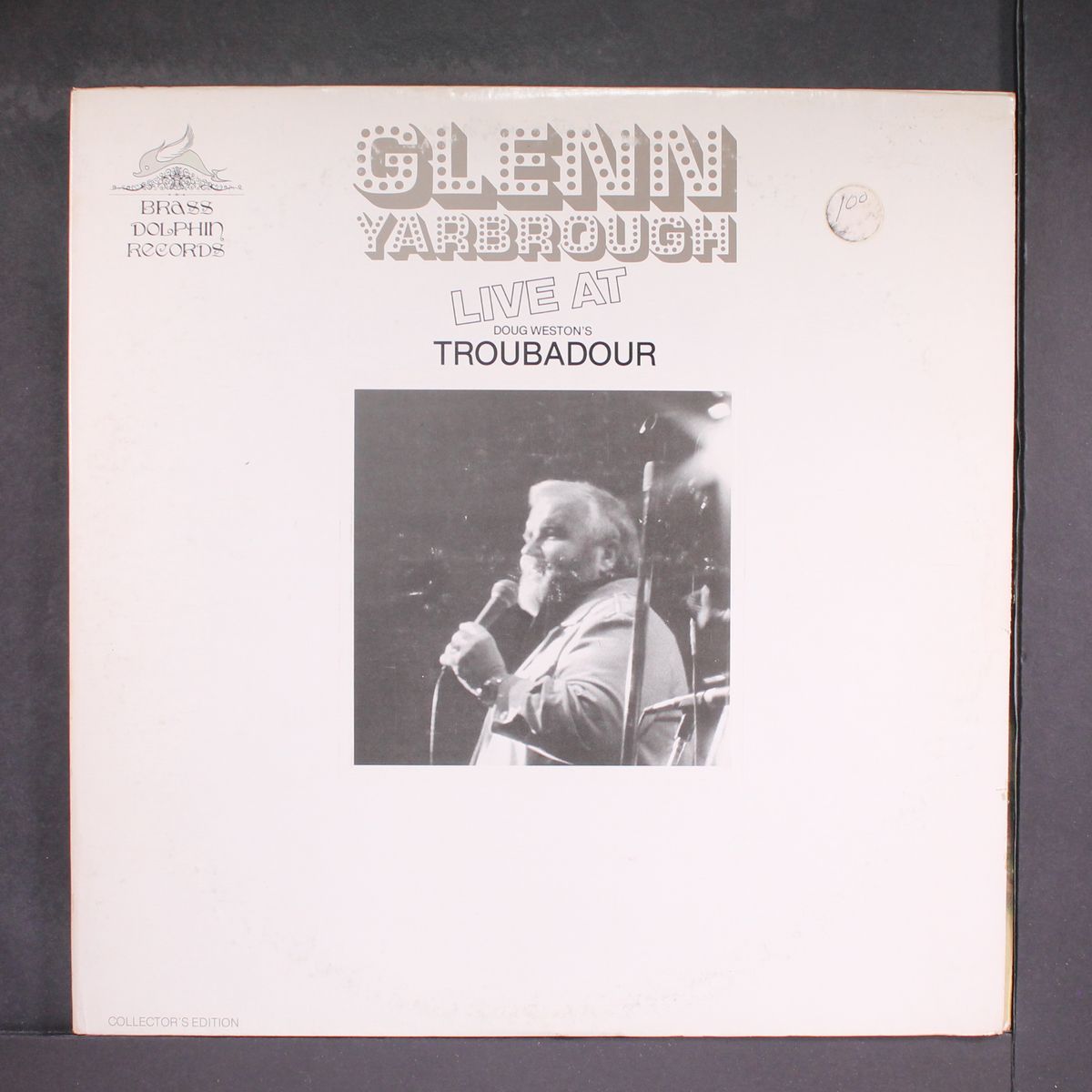 live at doug weston's troubadour by GLENN YARBROUGH