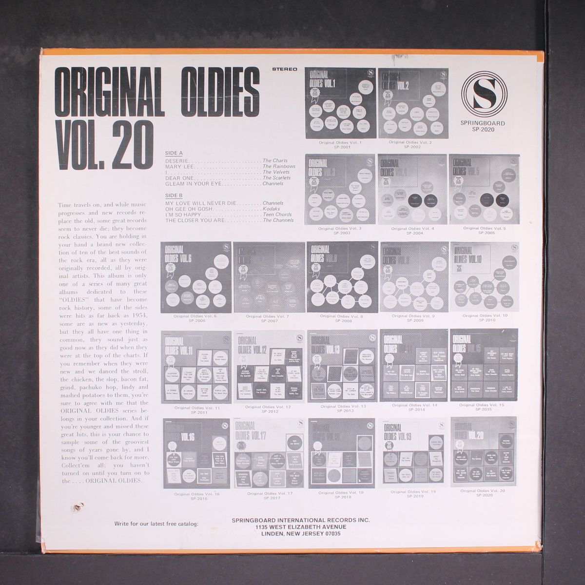 original oldies vol 20 by VARIOUS