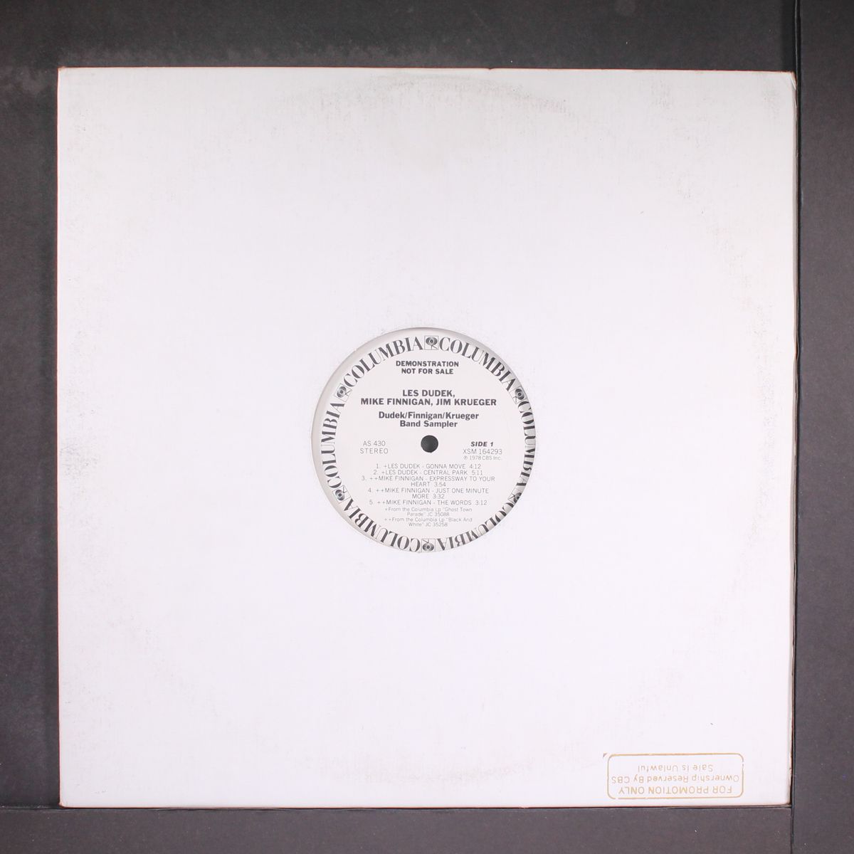 special tour sampler by DUDEK, FINNIGAN, KRUEGER BAND