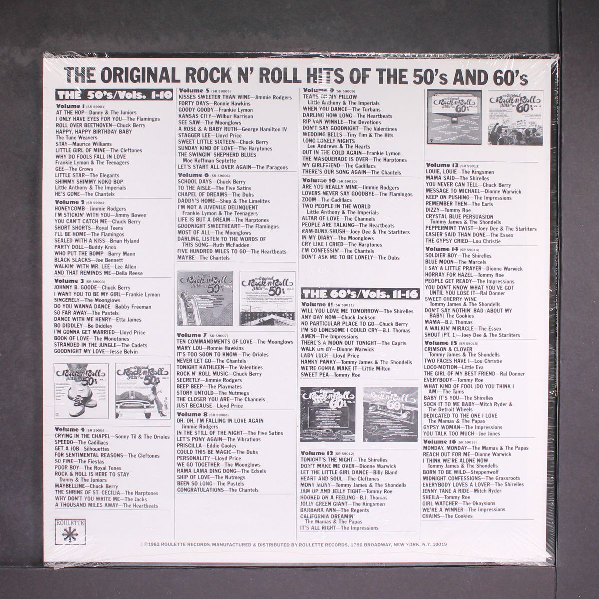 original rock'n roll hits of the 60s, 15 by VARIOUS