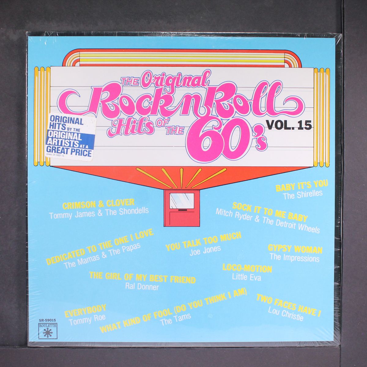original rock'n roll hits of the 60s, 15 by VARIOUS