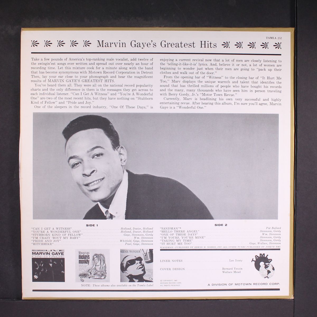 greatest hits by MARVIN GAYE