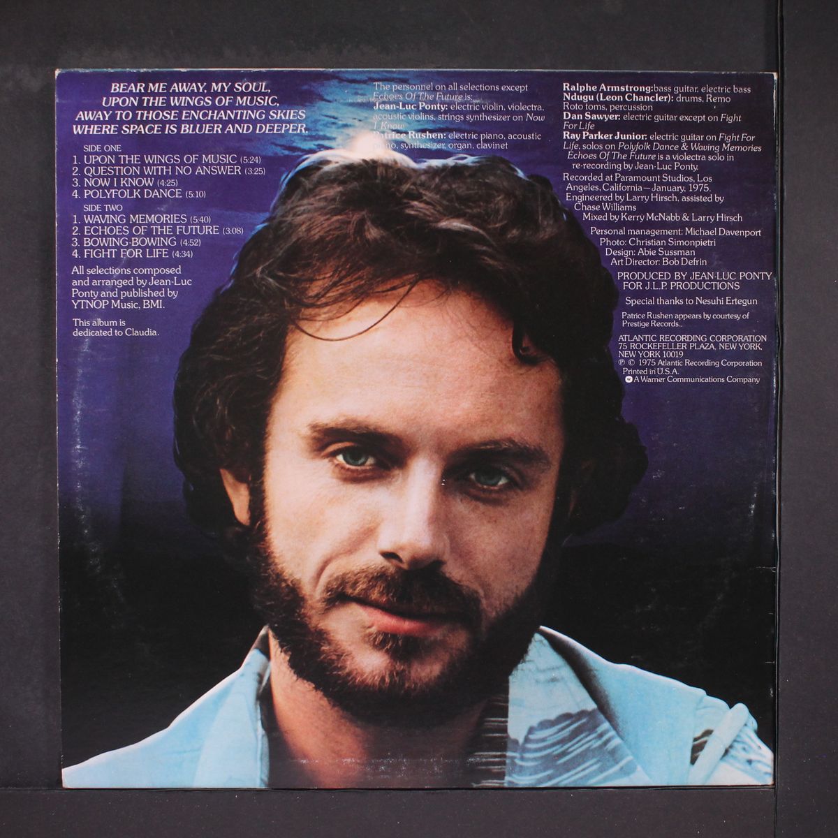 upon the wings of music by JEAN-LUC PONTY