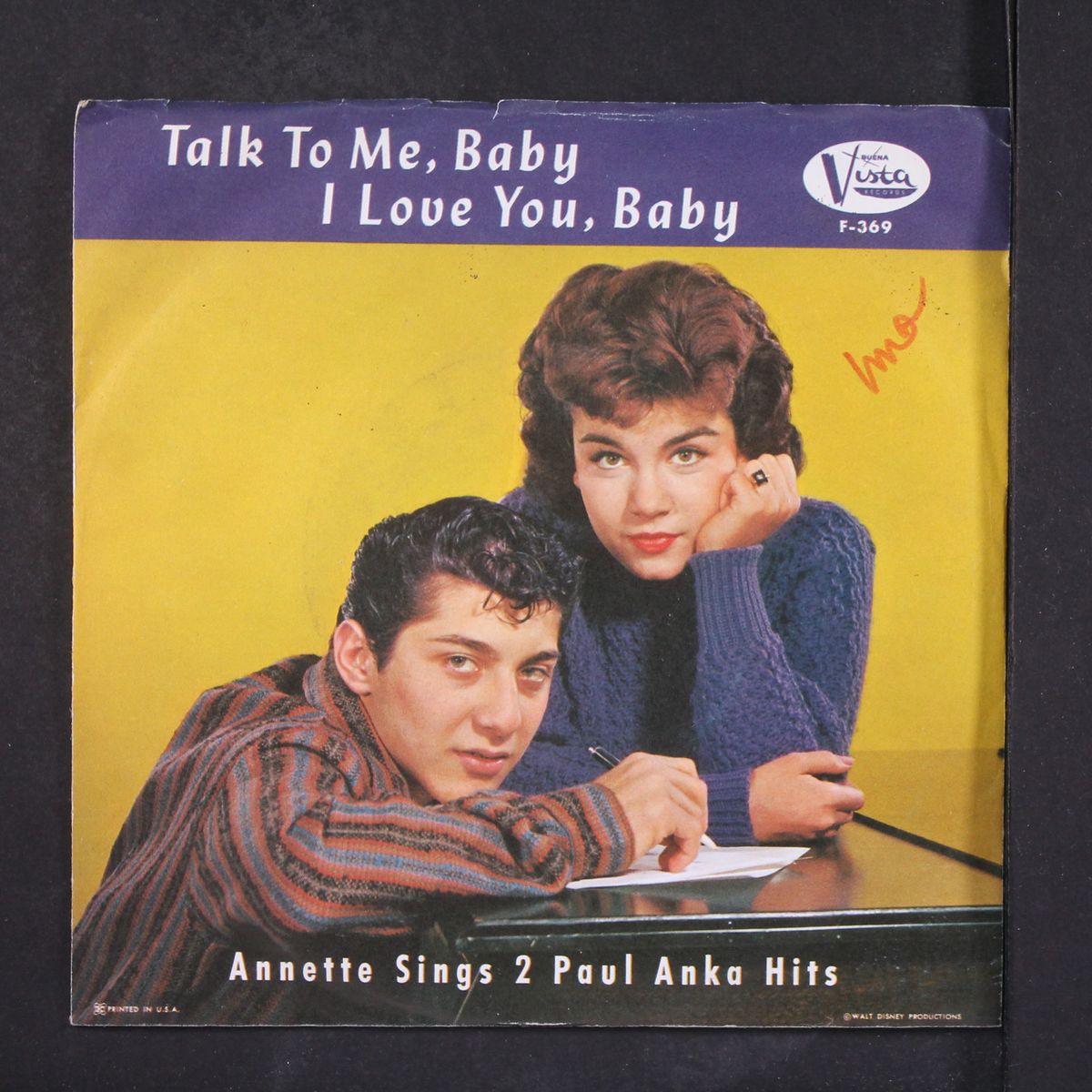i love you baby / talk to me baby by ANNETTE