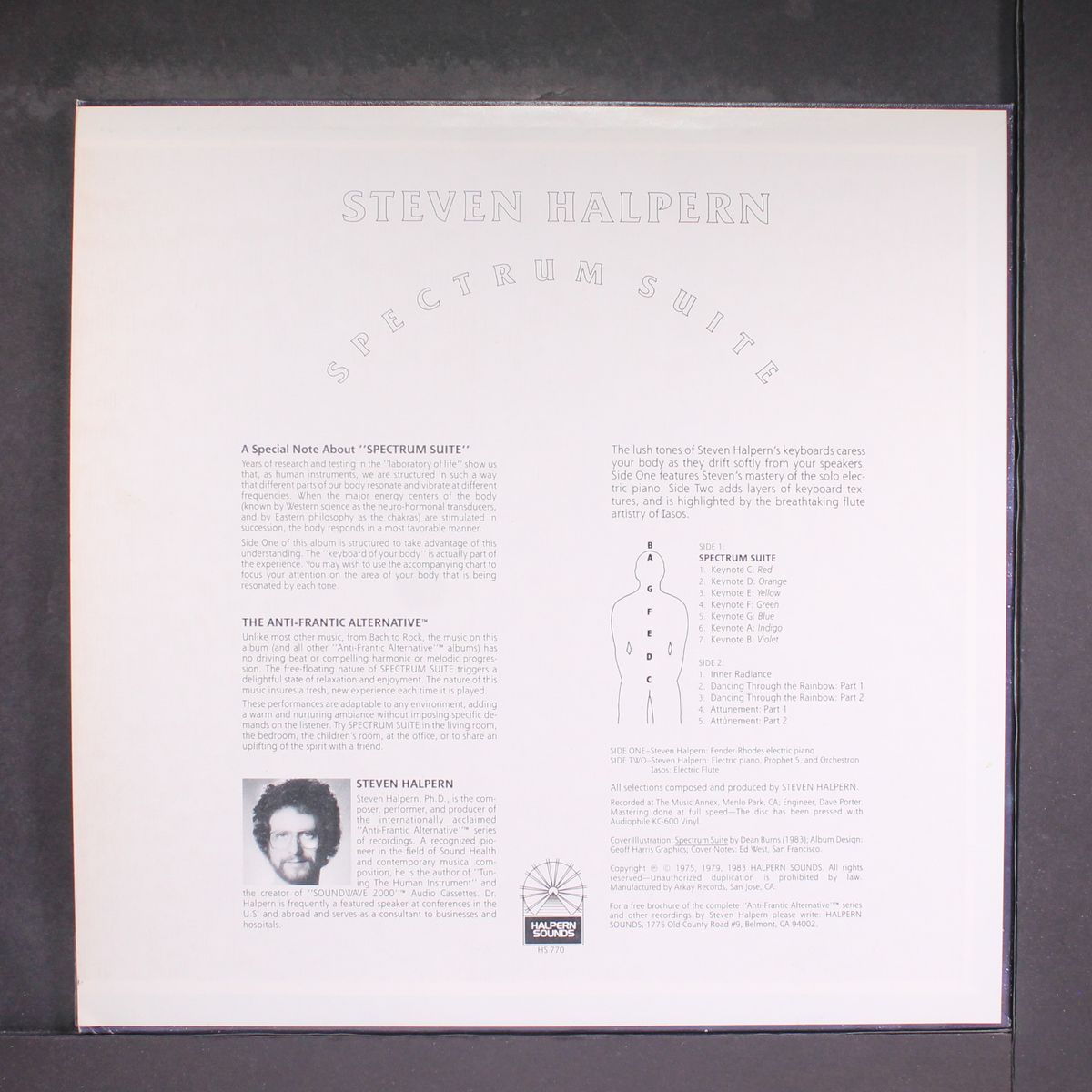 spectrum suite by STEVE HALPERN