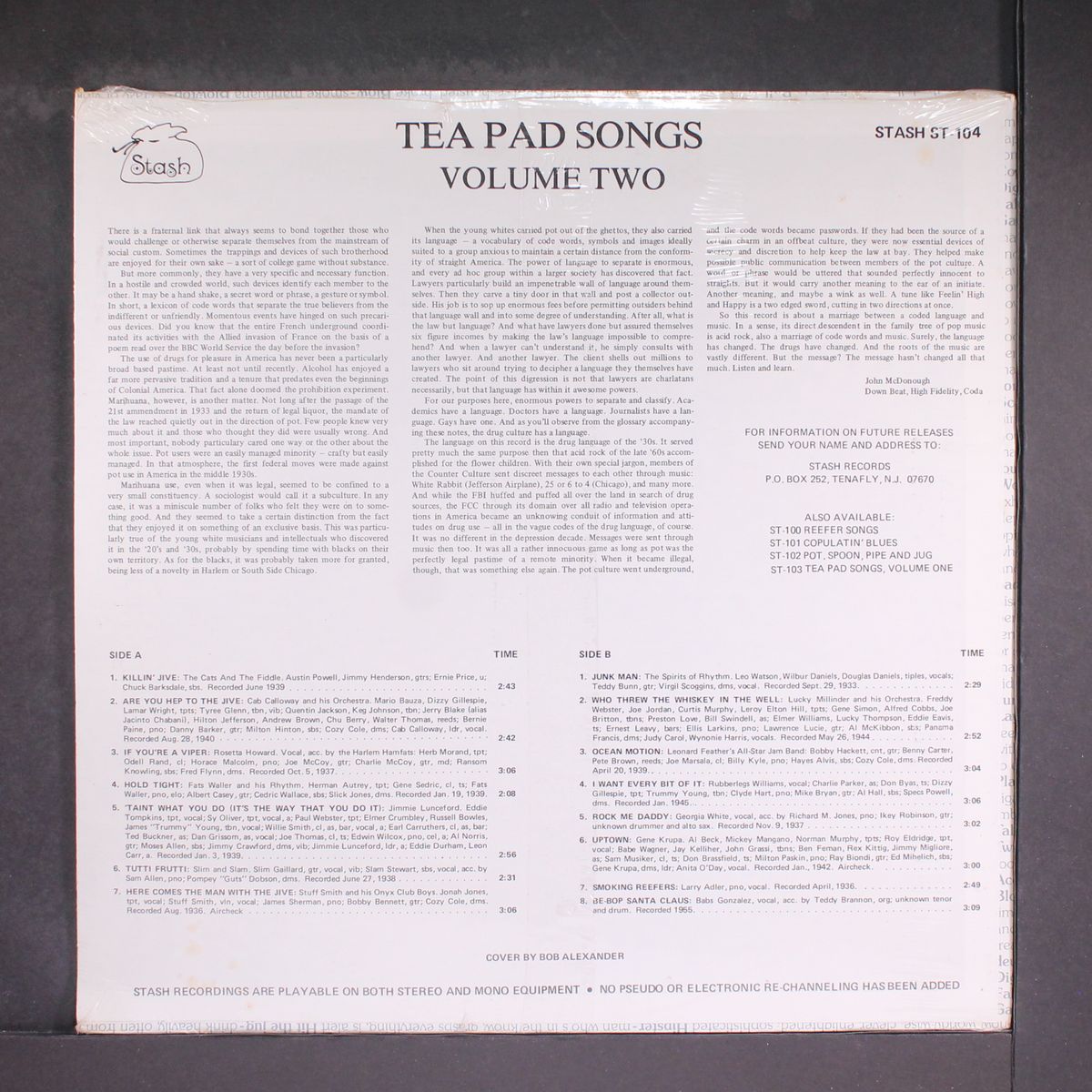 tea pad songs, vol. 2 by VARIOUS