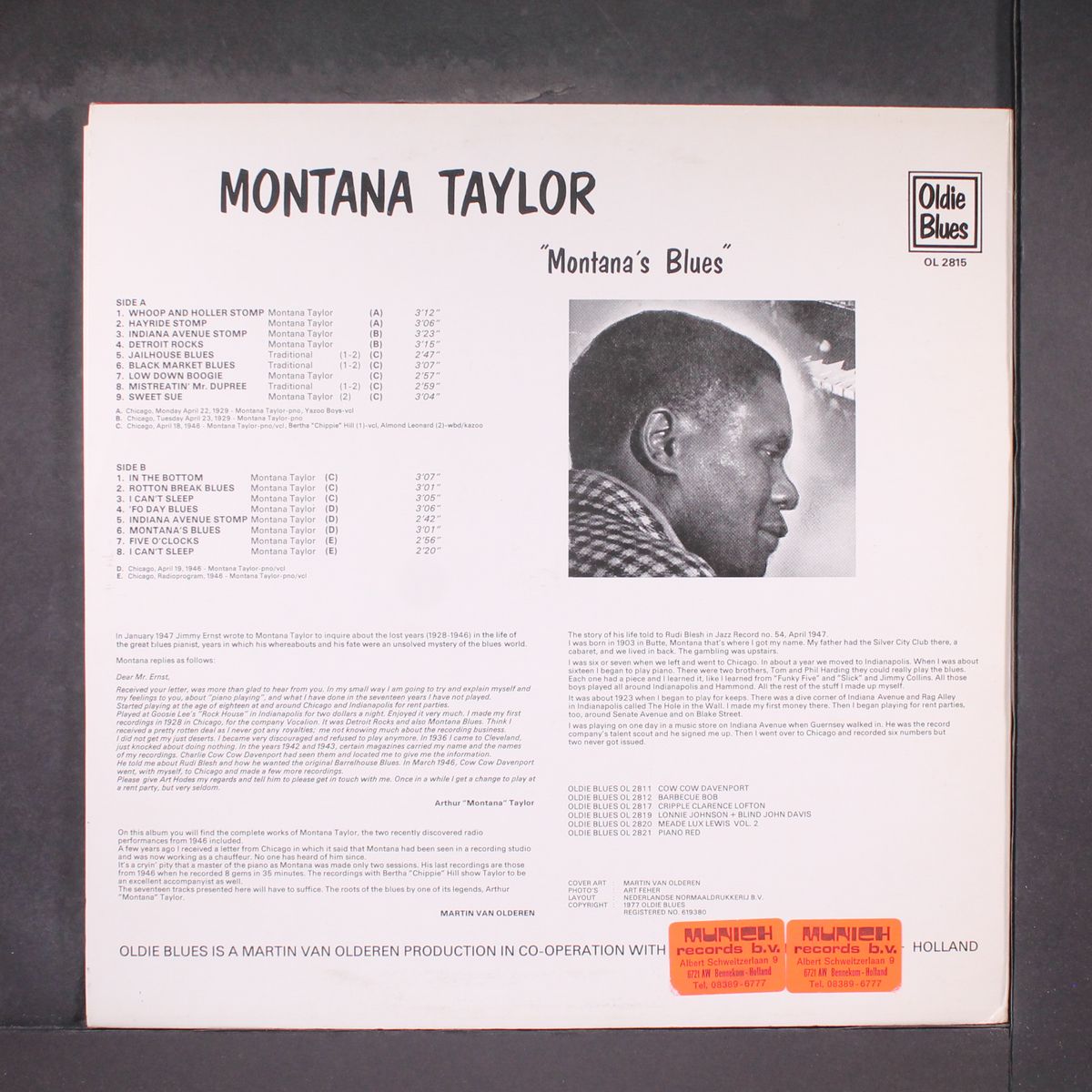 montana's blues by MONTANA TAYLOR