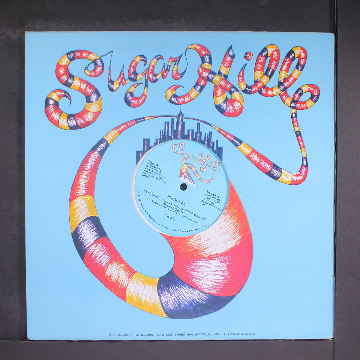 message ii (survival) by MELLE MEL & DUKE BOOTEE