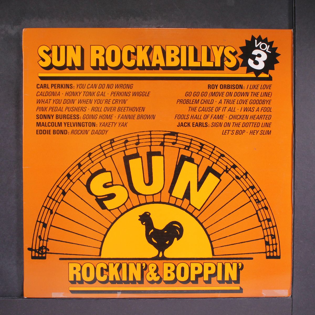 sun rockabillys, vol. 3 - rockin' & boppin' by VARIOUS