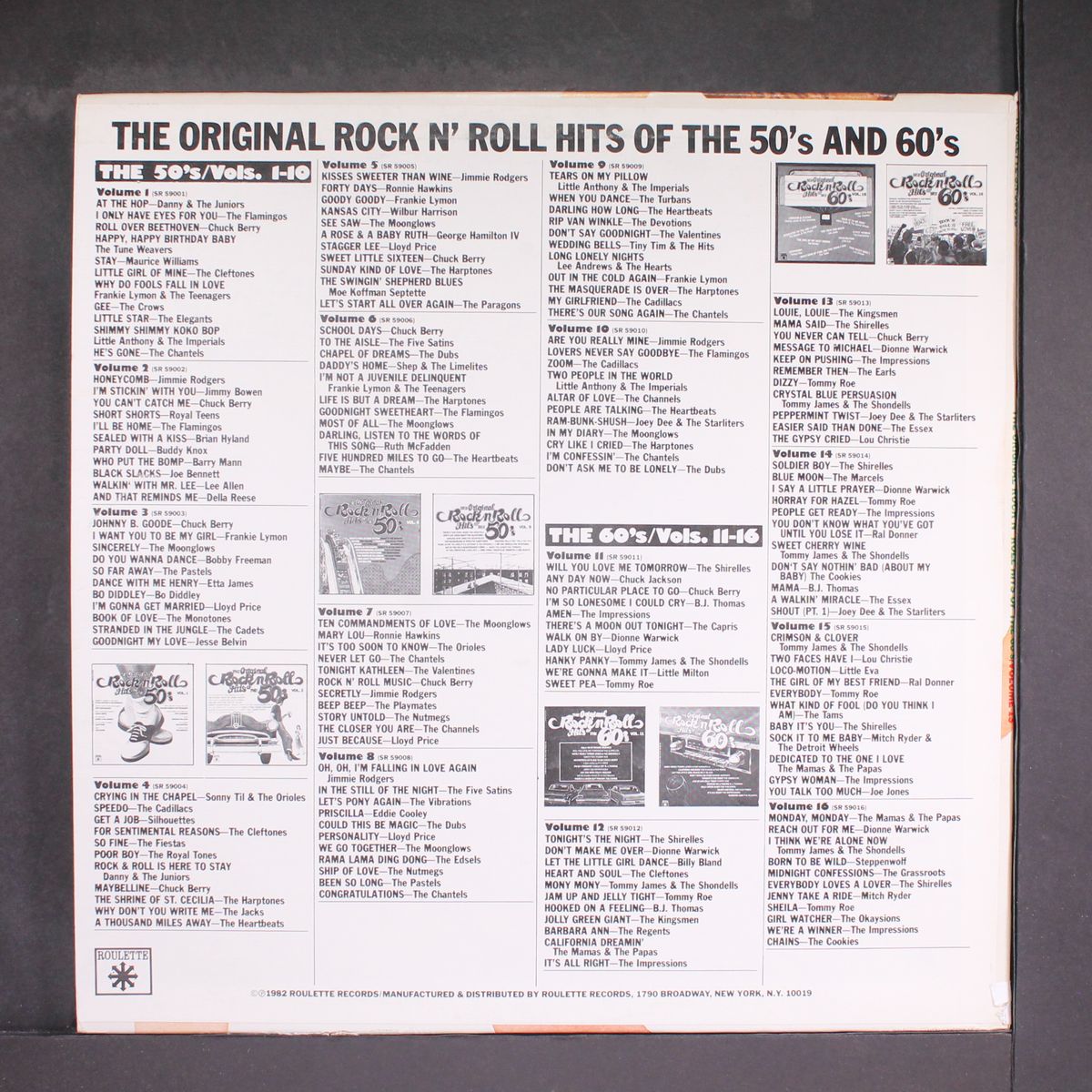 original rock'n roll hits of the 60s, 13 by VARIOUS