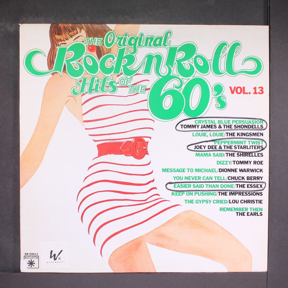 original rock'n roll hits of the 60s, 13 by VARIOUS
