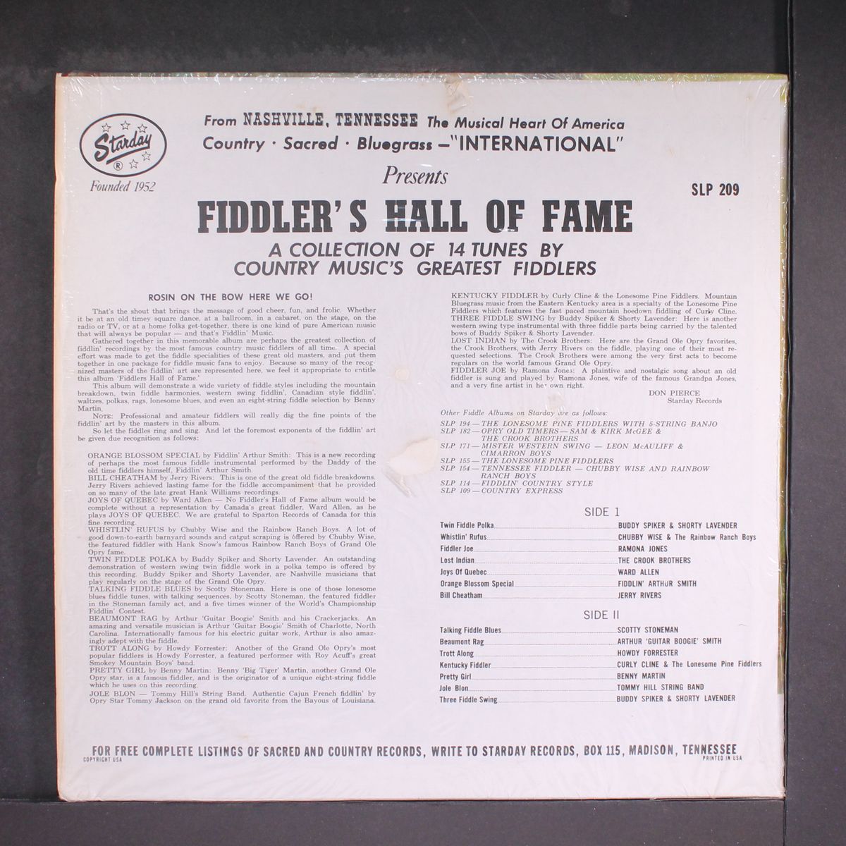 fiddlers hall of fame by VARIOUS
