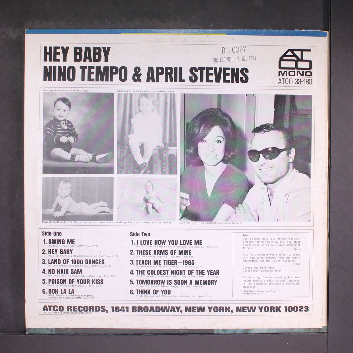 hey baby! by NINO TEMPO & APRIL STEVENS