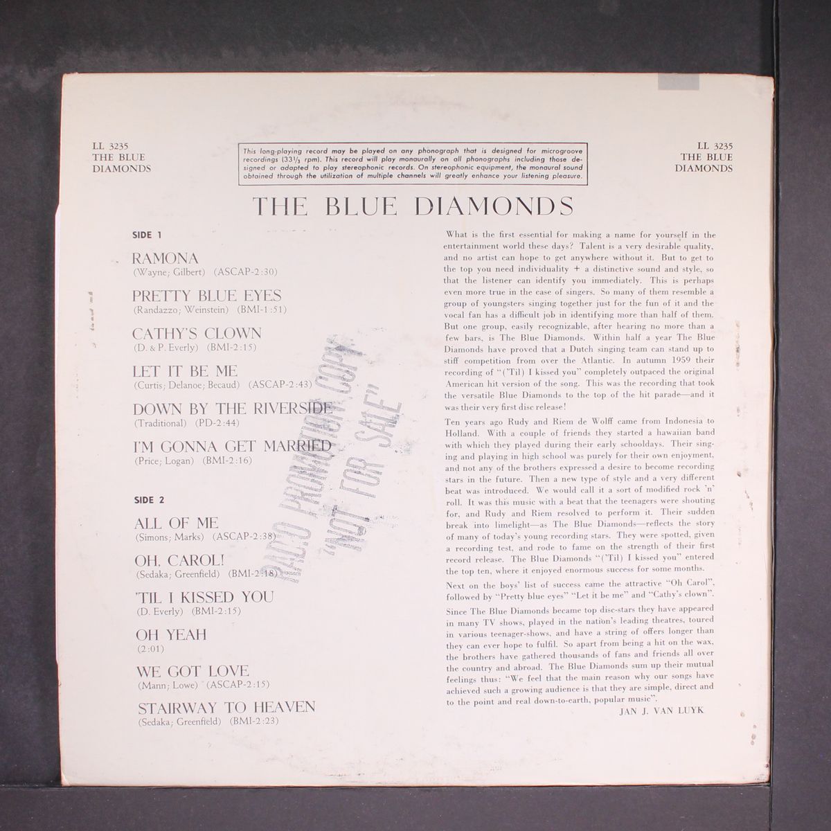 the blue diamonds by BLUE DIAMONDS
