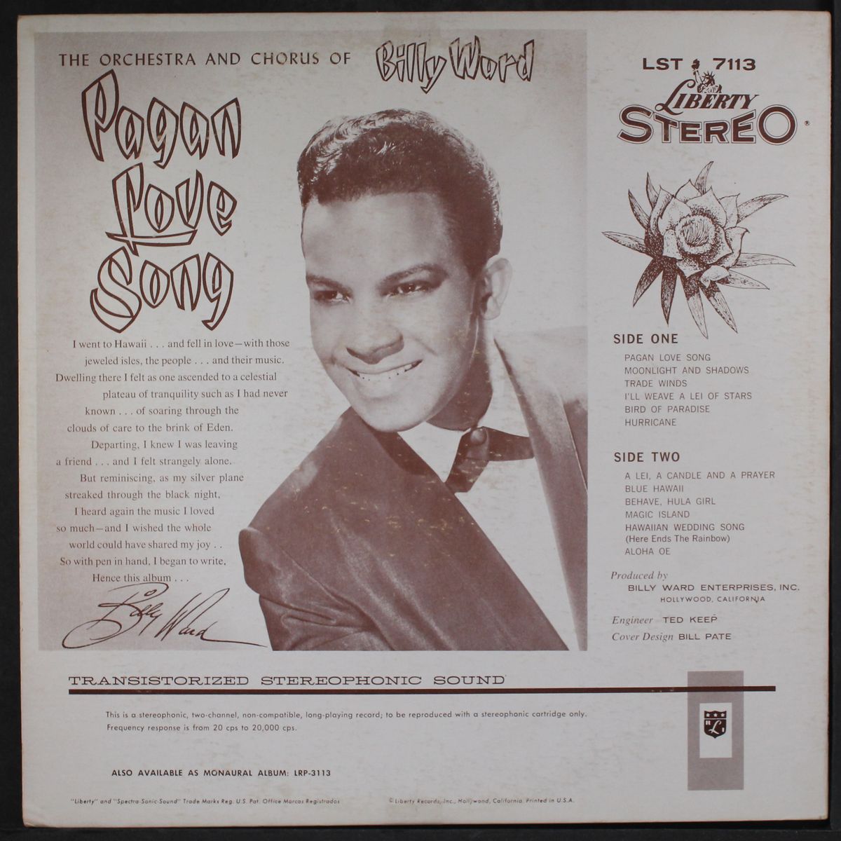 pagan love song by BILLY WARD