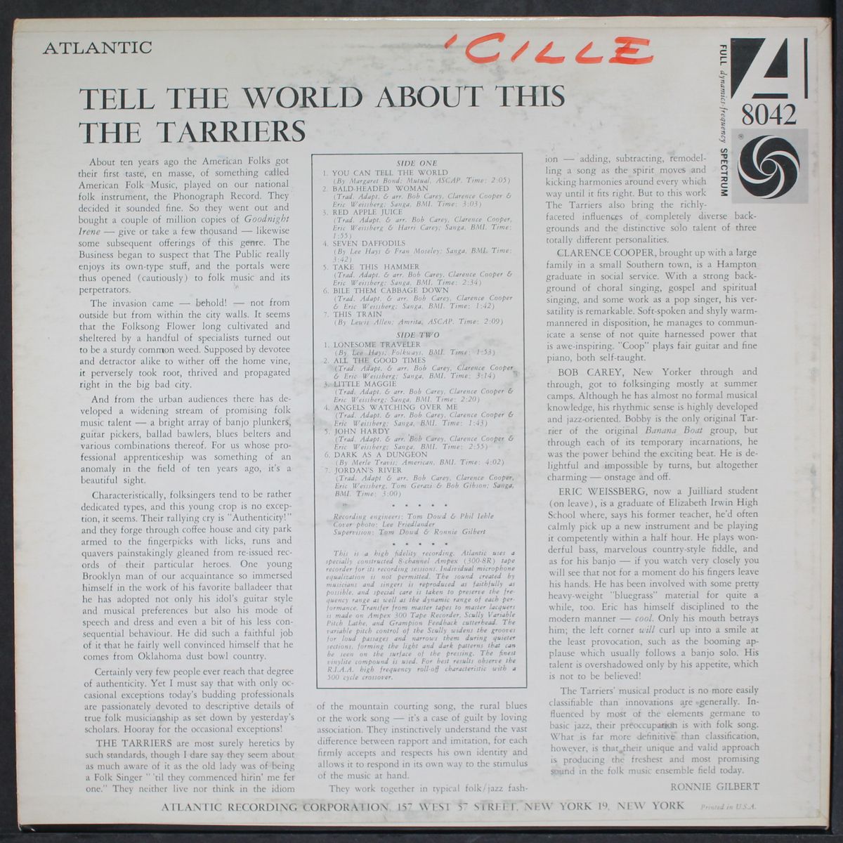 tell the world about this by TARRIERS