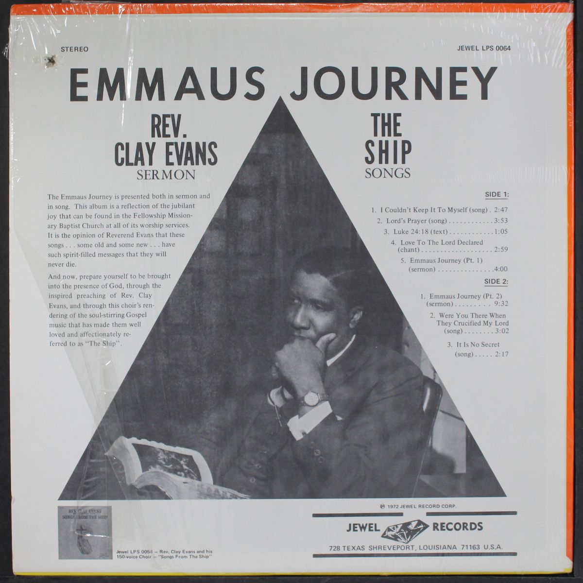 emmaus journey by REV. CLAY EVANS