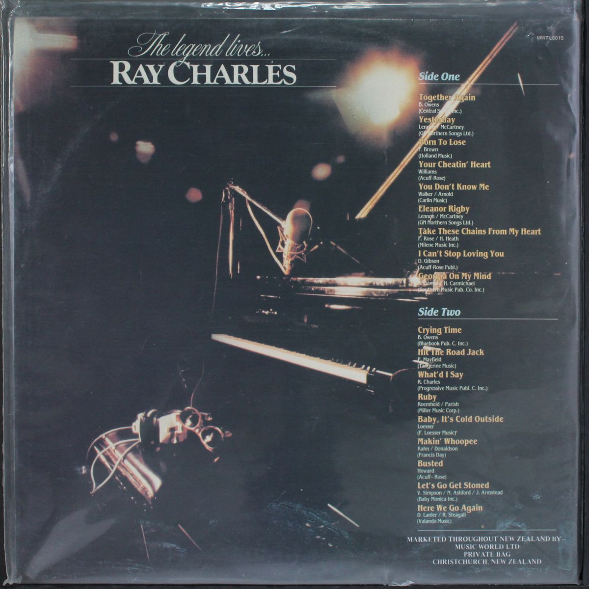 the legend lives by RAY CHARLES