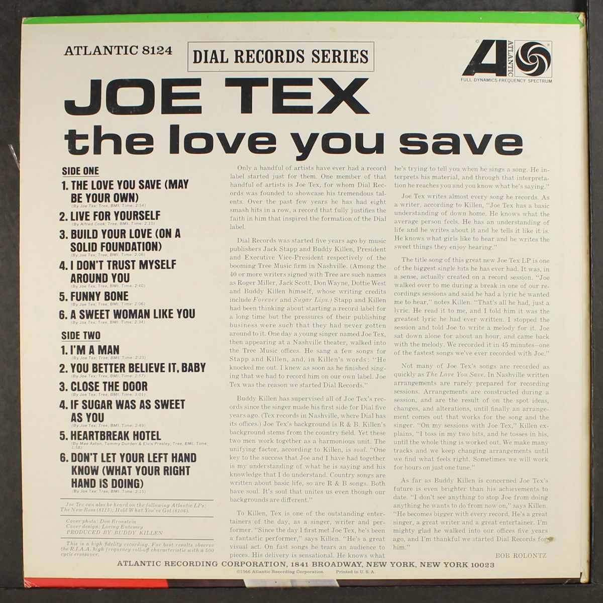 the love you save by JOE TEX