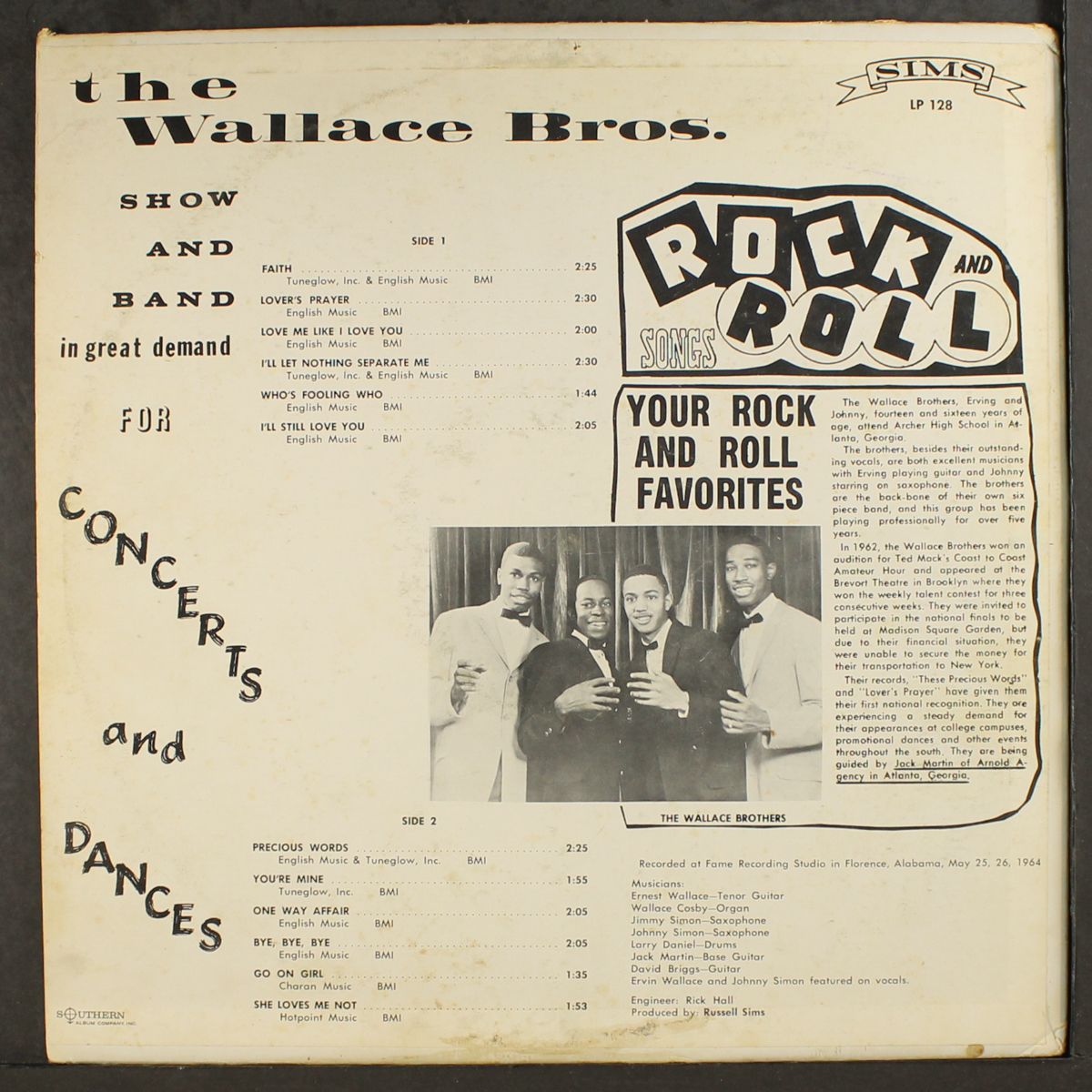 soul soul and more soul by WALLACE BROTHERS