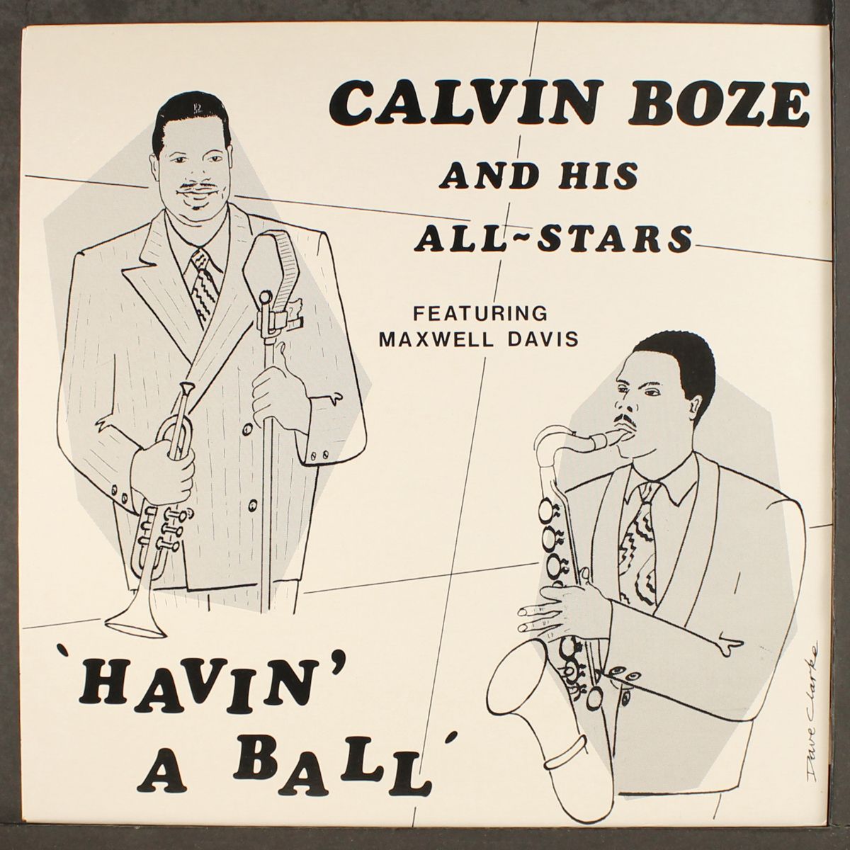 havin' a ball by CALVIN BOZE