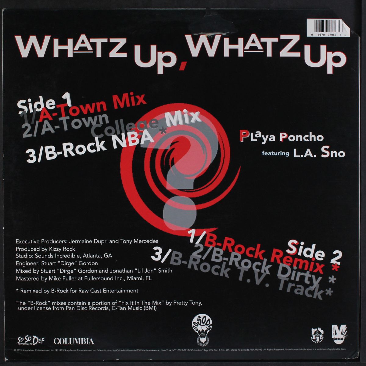 whatz up, whatz up by PLAYA PONCHO FEAT. L.A. SNO
