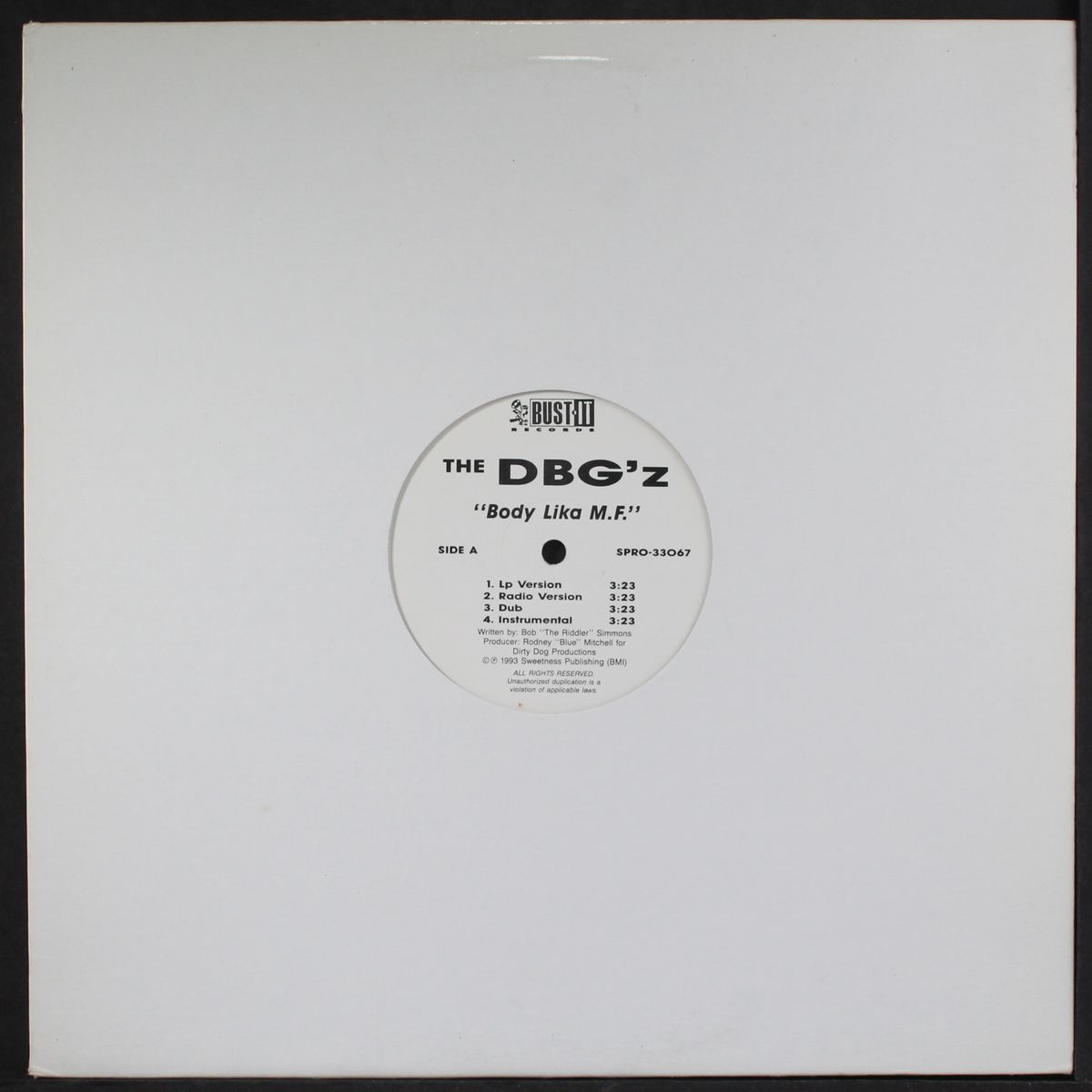 body lika m.f. / once a munt by DBG'Z