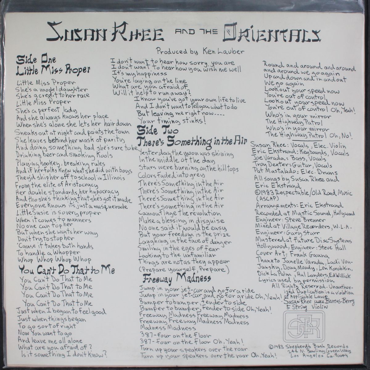 susan rhee & orientals by SUSAN RHEE & ORIENTALS