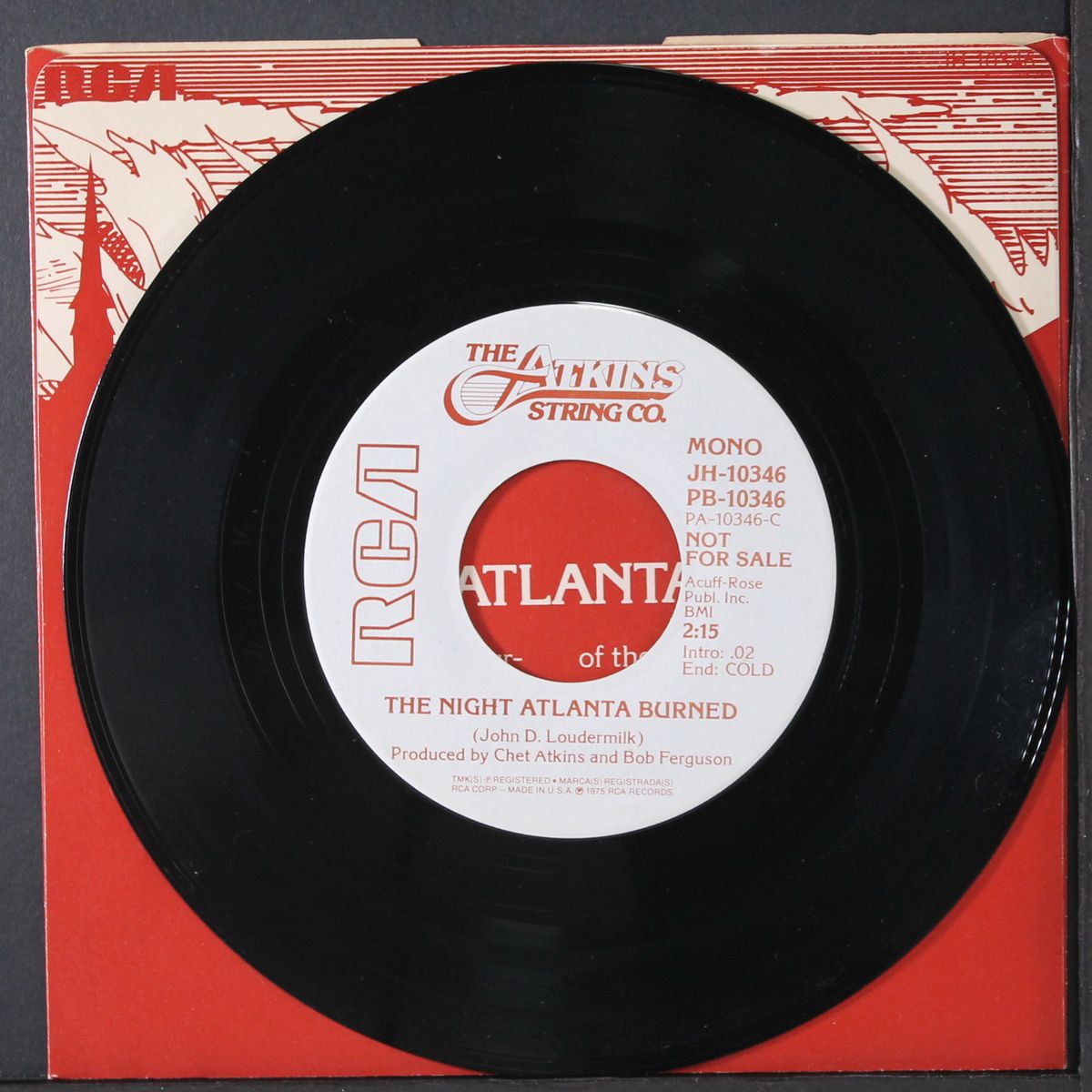 night atlanta burned / mono by ATKINS STRING CO.